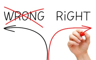 Be clear on what is right Be clear on what is right